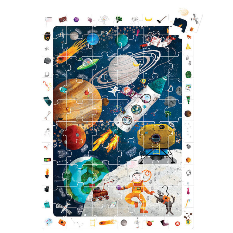 Observation Puzzle Space | Banana Panda