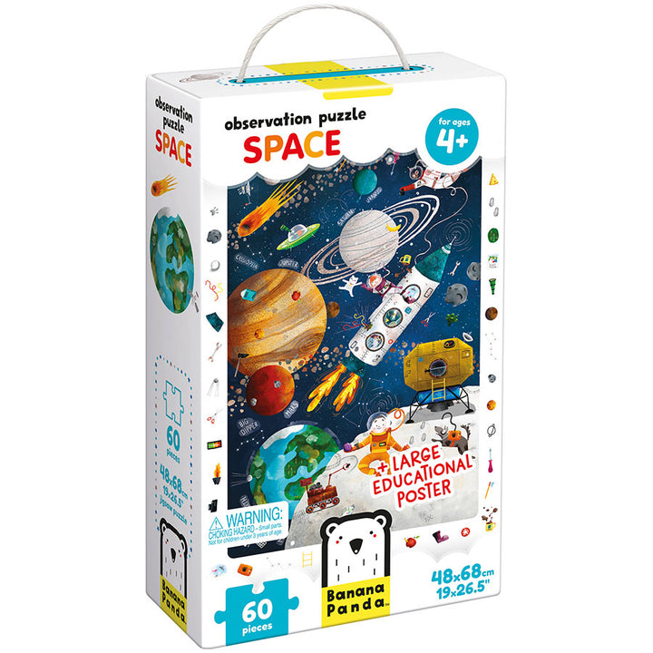 Observation Puzzle Space | Banana Panda