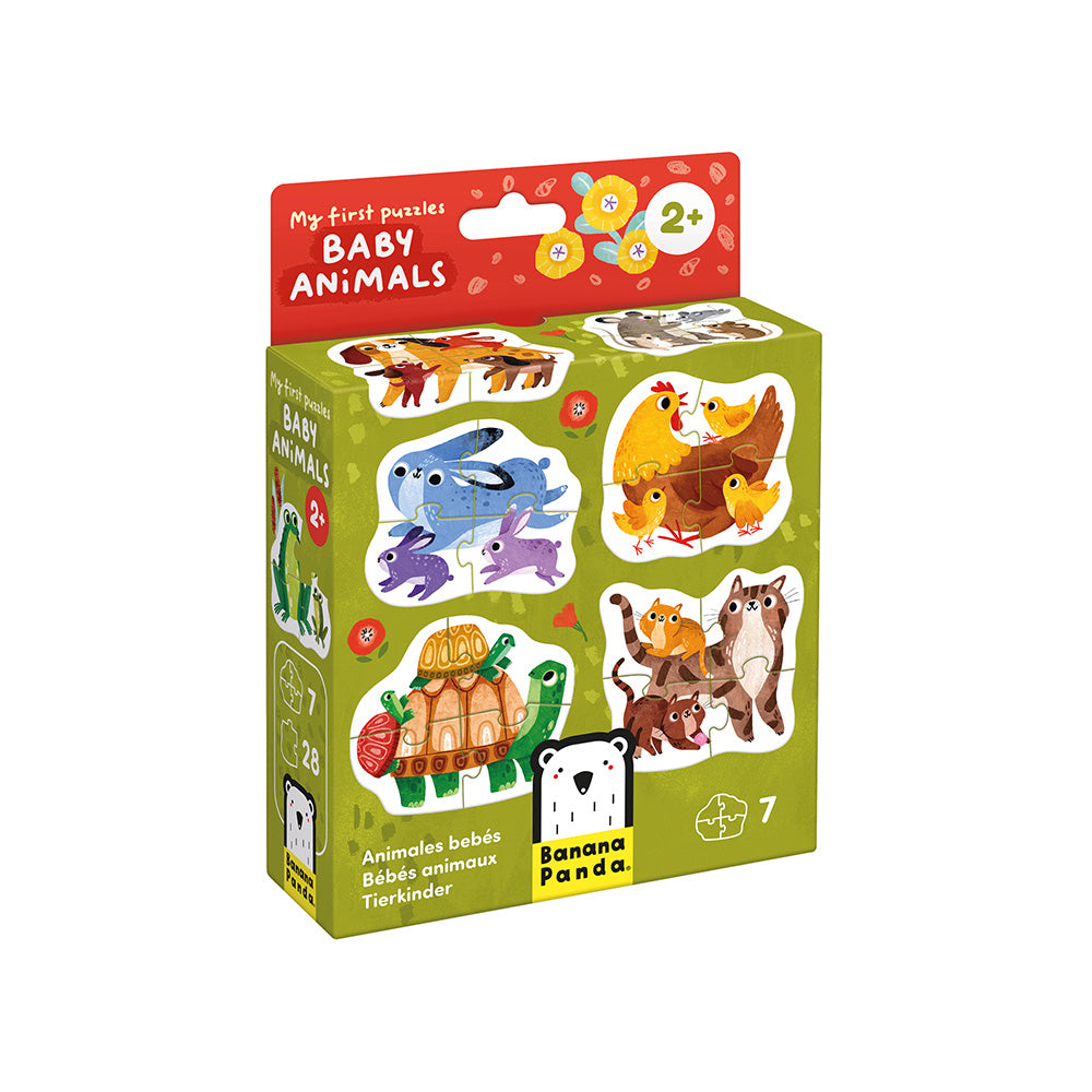 My First Puzzles Baby Animals | Banana Panda