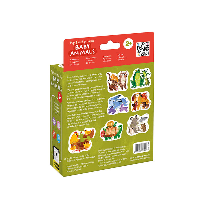 My First Puzzles Baby Animals | Banana Panda