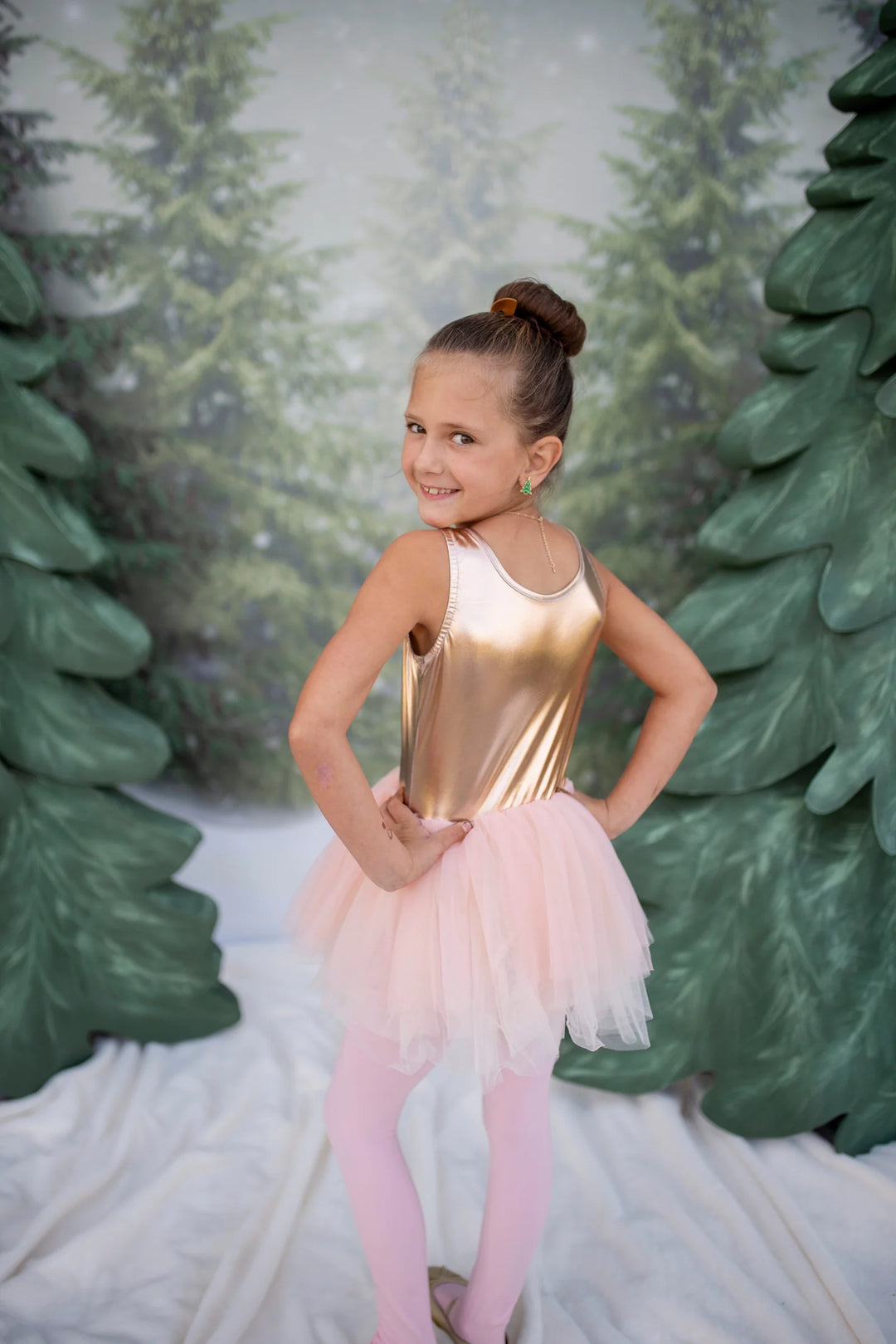 Ballet Tutu Dress - Rose Gold | Great Pretenders