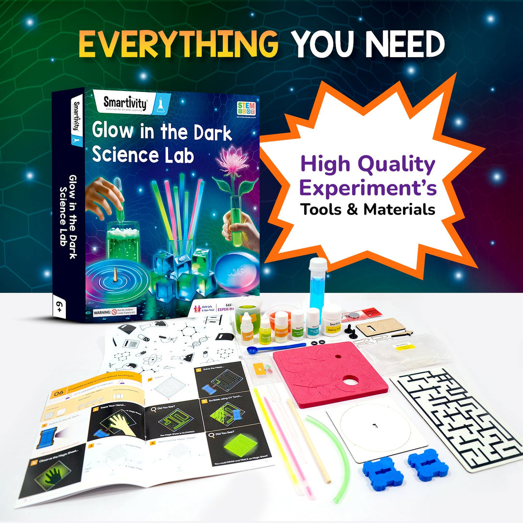 Glow in the Dark Science Lab | Smartivity Labs