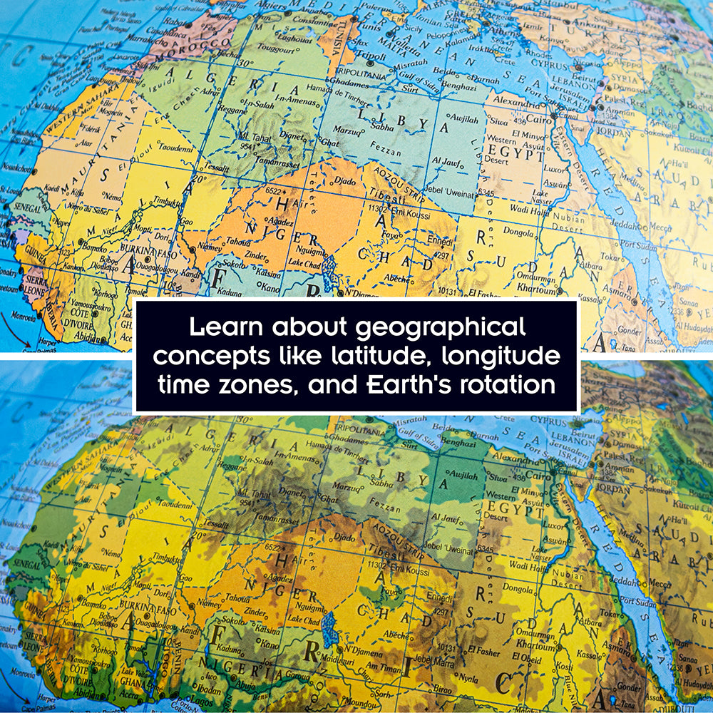 Illuminated Geopolitical Globe | Thames & Kosmos - LOCAL PICKUP ONLY