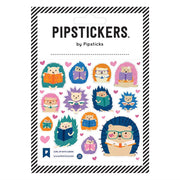 Curl Up with A Book Stickers | Pipsticks