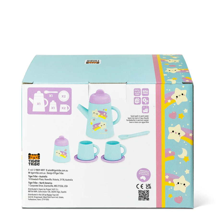 Silicone Tea Set - Starlight Party | Tiger Tribe