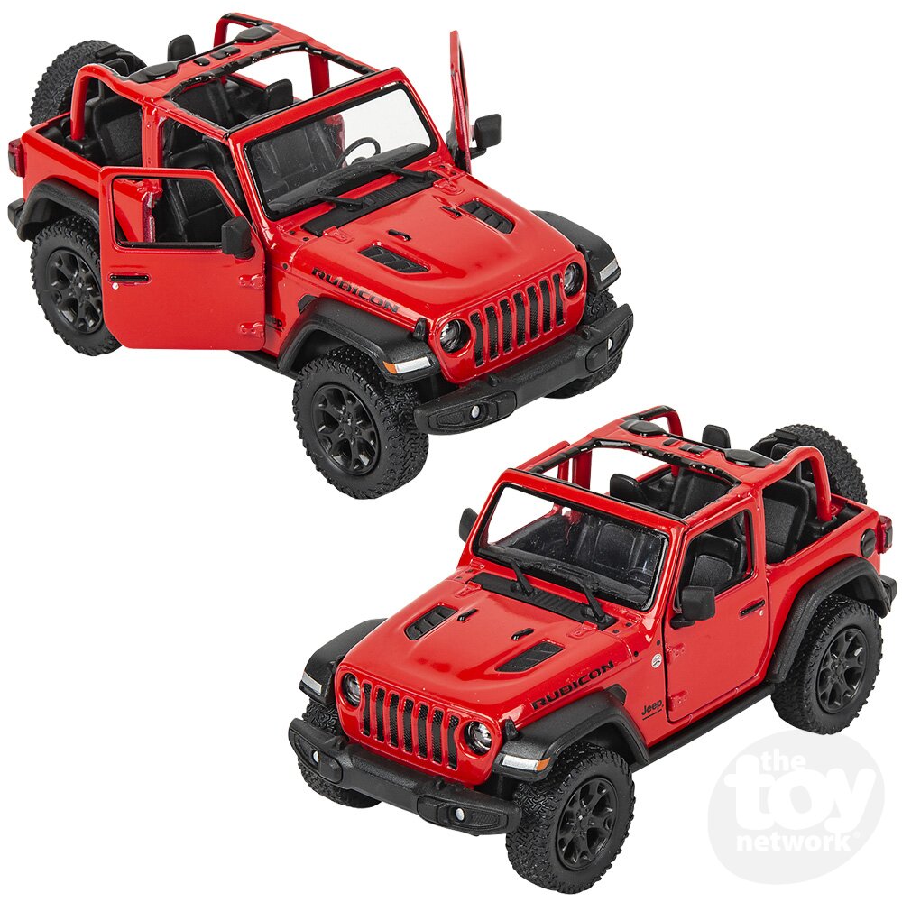 5" Die-Cast 2018 Jeep Wrangler Open Top