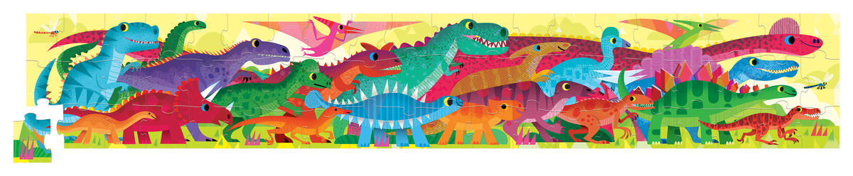 Super Duper Long Puzzle - DinoWorld - 60-Pc | Crocodile Creek - LOCAL PICK UP ONLY