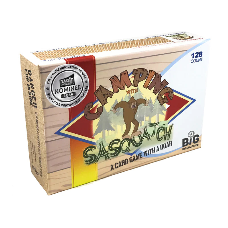 Camping with Sasquatch Card Game | Big Discoveries