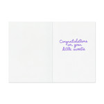 Baby Swan Foil Card