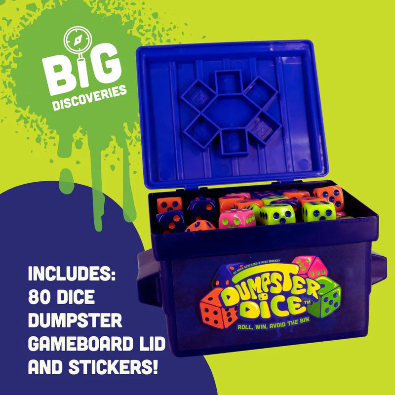 Dumpster Dice | Big Discoveries