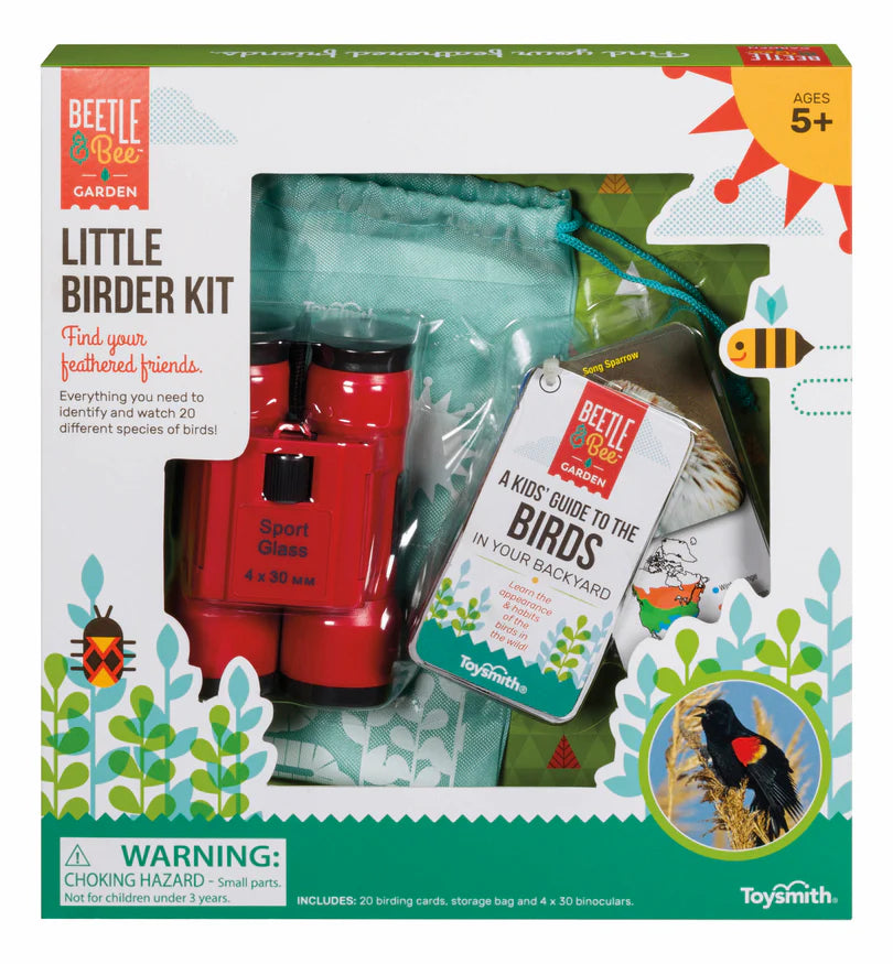 Beetle & Bee Garden Little Birder Set | Toysmith