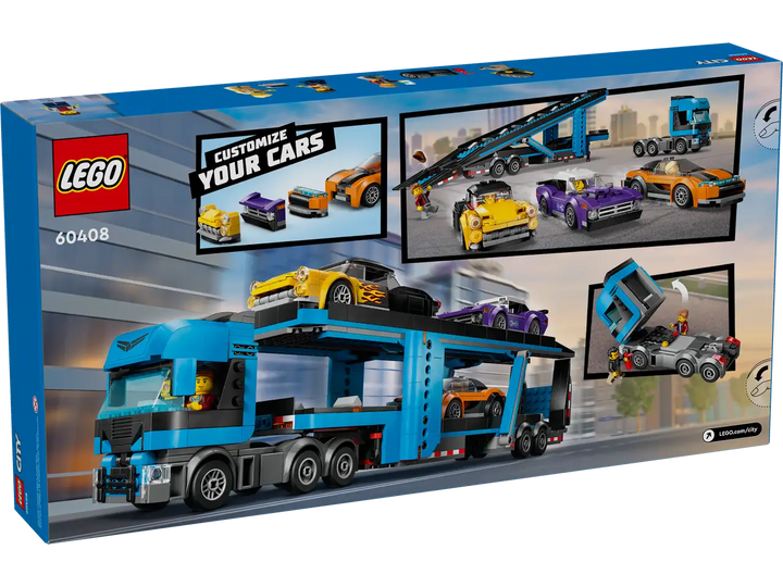 Car Transporter Truck with Sports Cars | LEGO - LOCAL PICK UP ONLY