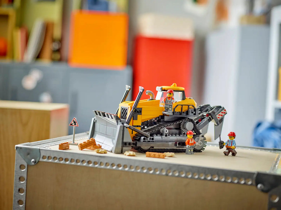 CITY Yellow Bulldozer with Front Loader | LEGO