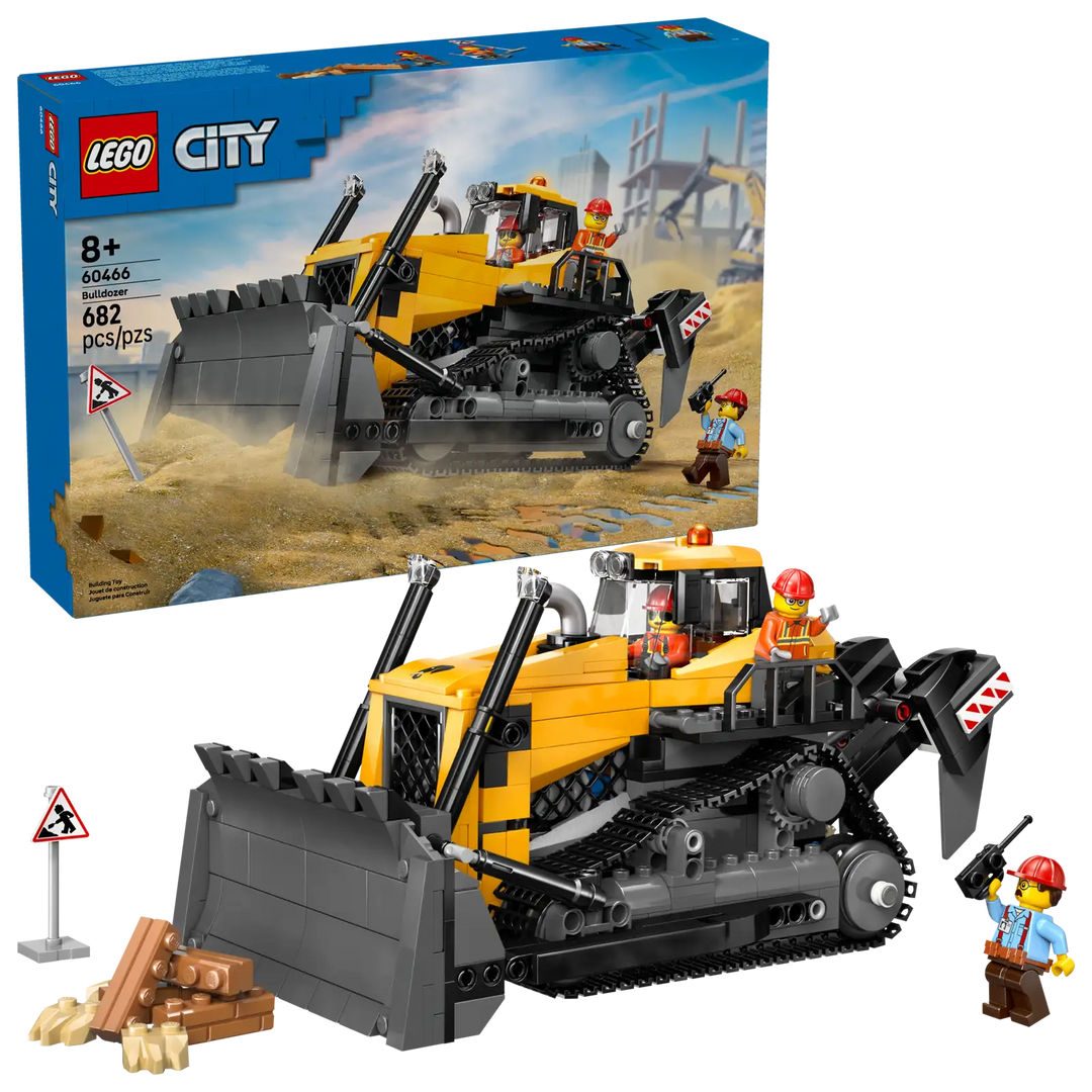 CITY Yellow Bulldozer with Front Loader | LEGO