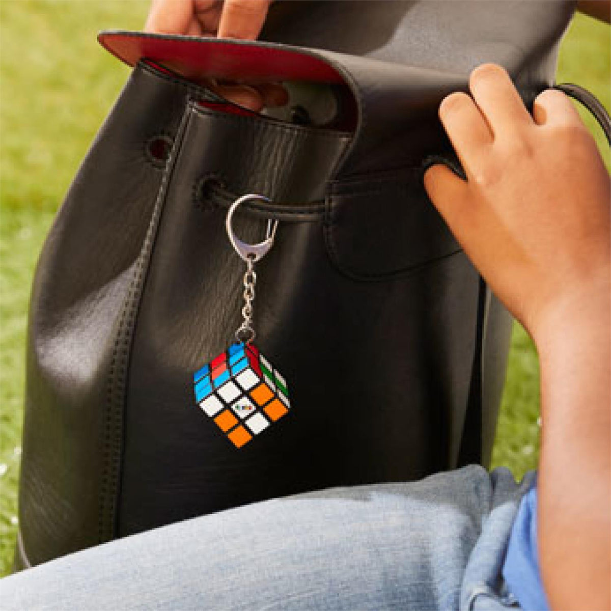 Rubik's Cube Keyring