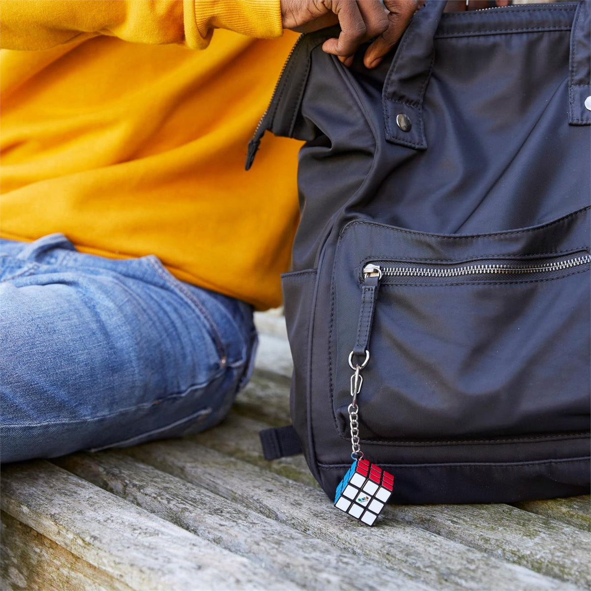 Rubik's Cube Keyring
