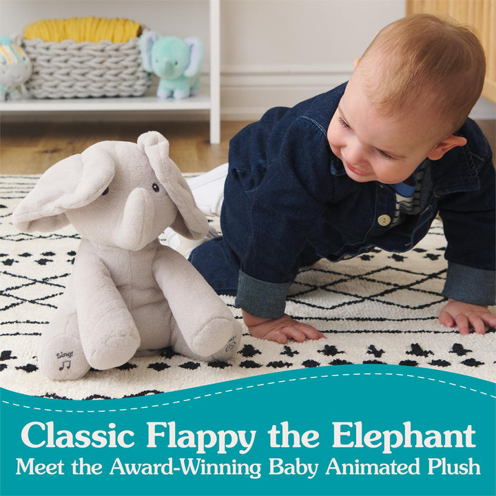 Peek-a-Boo Flappy the Elephant, 7" | GUND