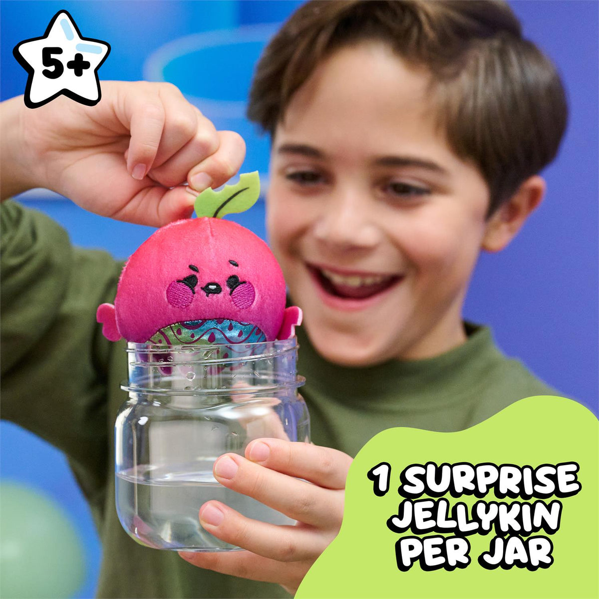 Magic Jellykins Surprise Plush Jar Blind Box, Styles Vary