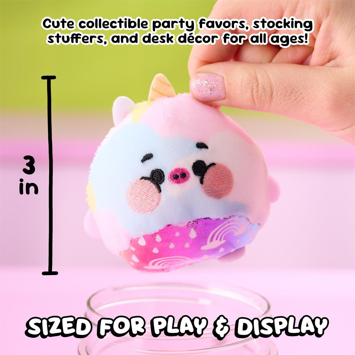 Magic Jellykins Surprise Plush Jar Blind Box, Styles Vary