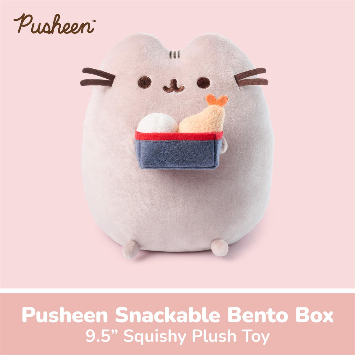 Pusheen Snackable: Bento Box, 9.5 in
