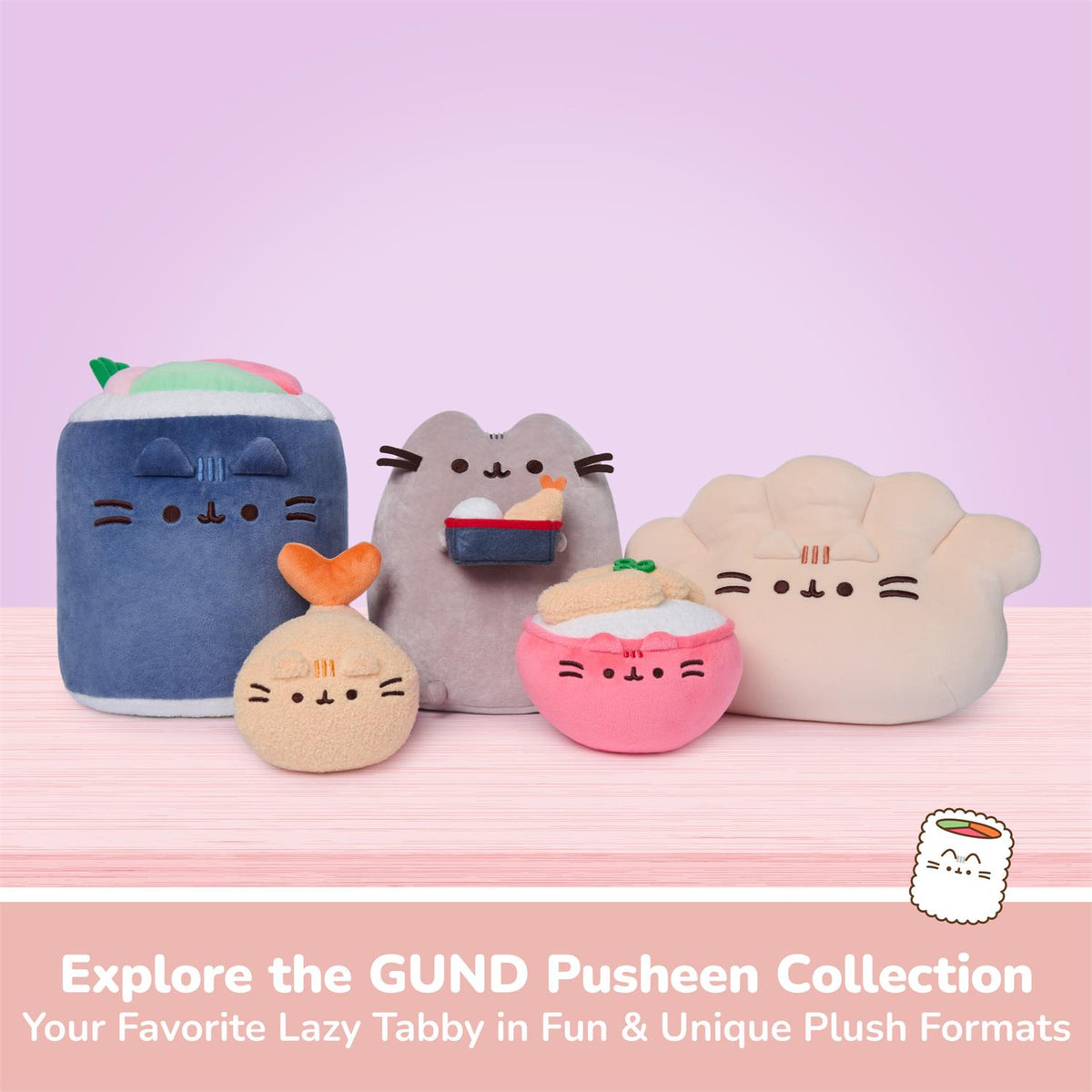 Pusheen Snackable: Bento Box, 9.5 in