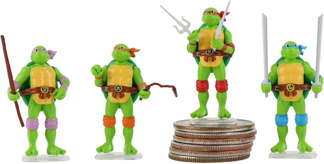 World's Smallest Micro Figures Teenage Mutant Ninja Turtles