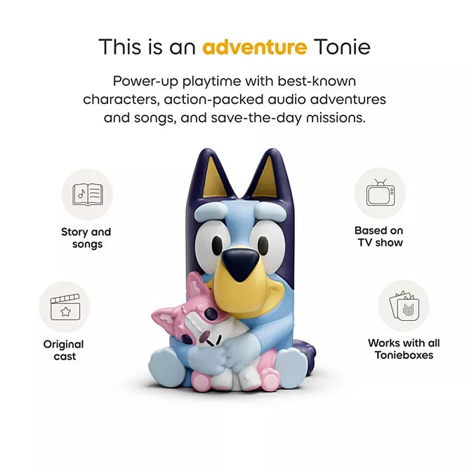 Bluey Toniebox 2 Starter Set: Cloud Pink | Tonies