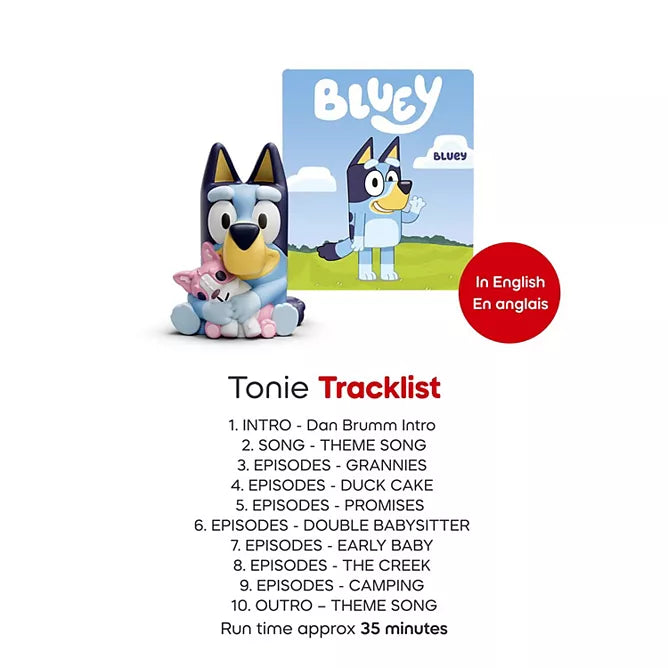 Bluey Toniebox 2 Starter Set: Cloud Pink | Tonies