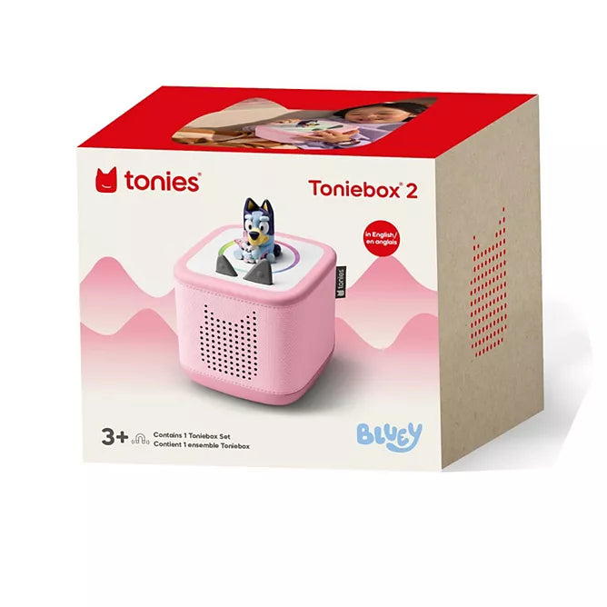 Bluey Toniebox 2 Starter Set: Cloud Pink | Tonies