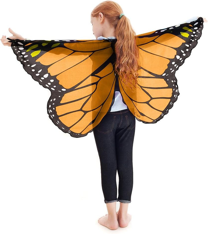 Orange Monarch Butterfly Fantasy Wings | Douglas