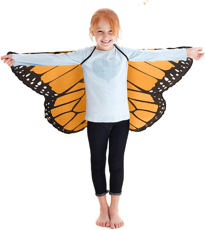 Orange Monarch Butterfly Fantasy Wings | Douglas