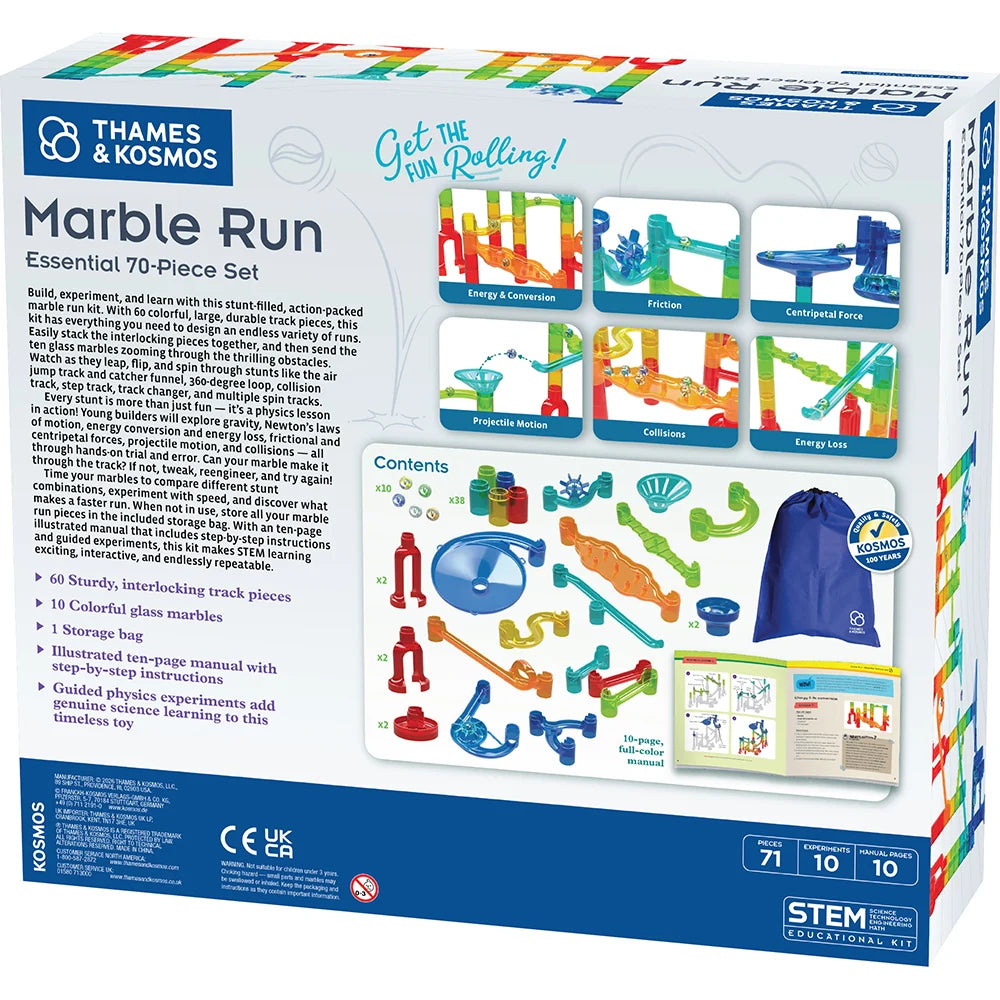 Marble Run - Essential 70 Piece Set | Thames & Kosmos - LOCAL PICK UP ONLY