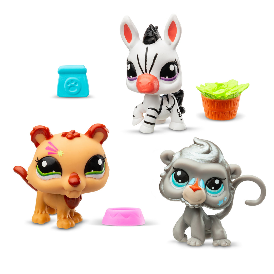 Littlest Pet Shop - Pet Trio In Tube - Series 2 | Schylling