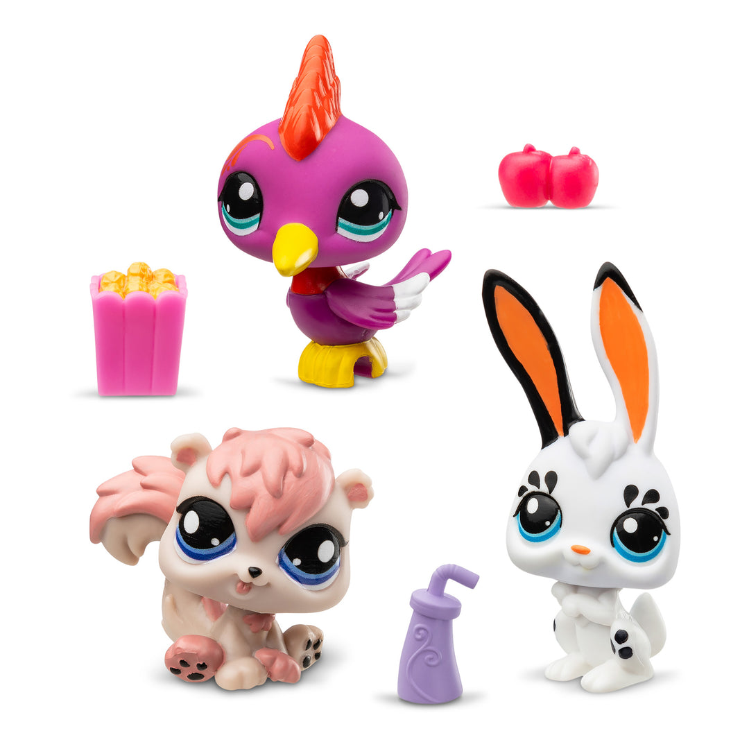 Littlest Pet Shop - Pet Trio In Tube - Series 2 | Schylling