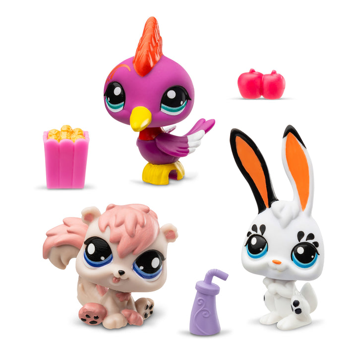 Littlest Pet Shop - Pet Trio In Tube - Series 2 | Schylling