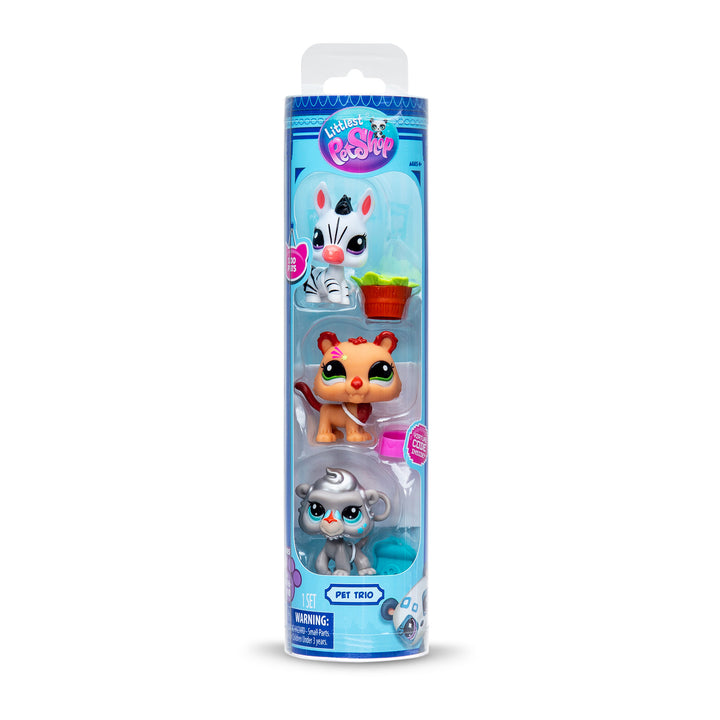 Littlest Pet Shop - Pet Trio In Tube - Series 2 | Schylling