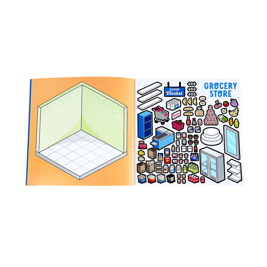 Tinytown Sticker Book | Pipsticks