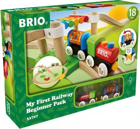World Train Set My First Railway Beginner Pack | BRIO