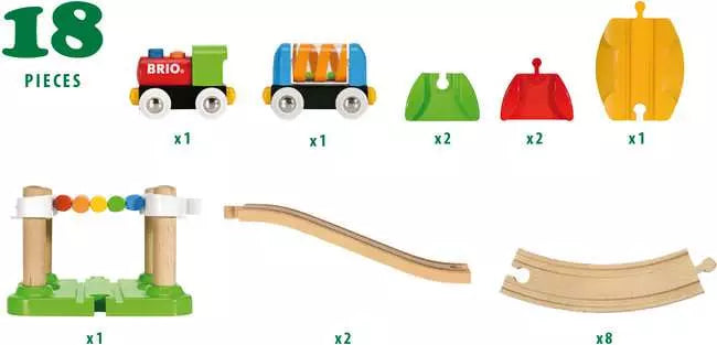 World Train Set My First Railway Beginner Pack | BRIO