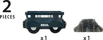 Light Up Gold Wagon | BRIO