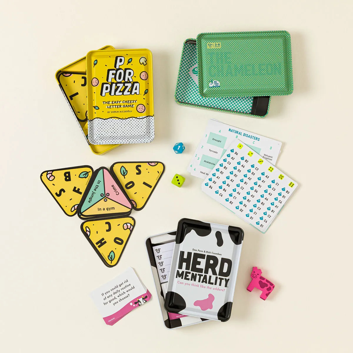 P for Pizza Travel Tin | Big Potato Games