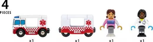 Rescue Ambulance | BRIO