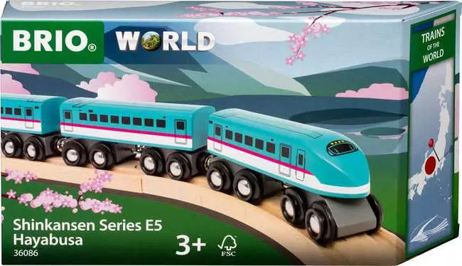 Trains of the World Shinkansen Series E5 Hayabusa | BRIO
