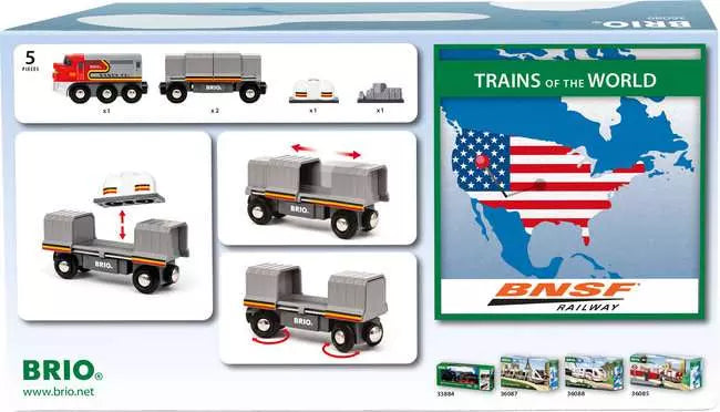 Santa Fe Train - Trains of the World | BRIO