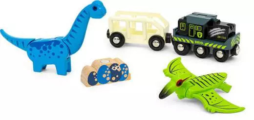 World Dinosaur Battery Train | BRIO