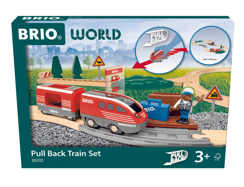 Pull-Back Train Set | BRIO