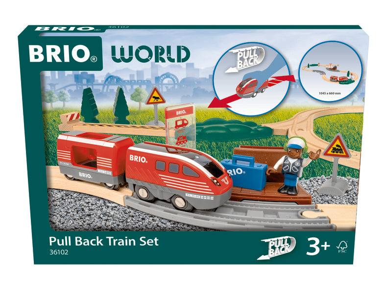 Pull-Back Train Set | BRIO - LOCAL PICK UP ONLY