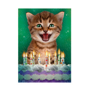 Foil: Realistic Cat Card