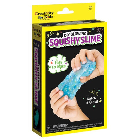 DIY Glowing Squishy Slime | Creativity for Kids