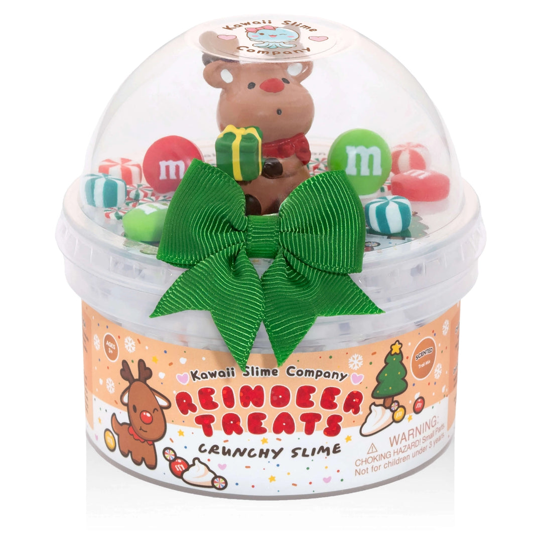 Reindeer Treats Crunchy Slime | Kawaii Slime Company